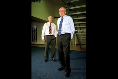 Nick Raynsford (right) is bent on getting the industry to comply with its targets, recently launched by his predecessor Mike Davies